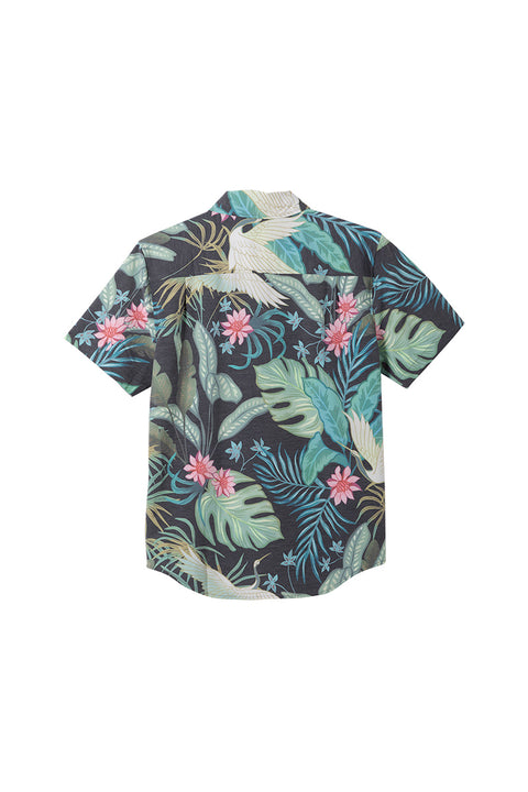 Dark Seas Terra Vista S/S UV Shirt - Black- Back