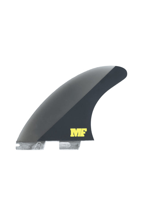 FCS II MF PG Medium Tri Fin Set - Black / Acid- Center fin
