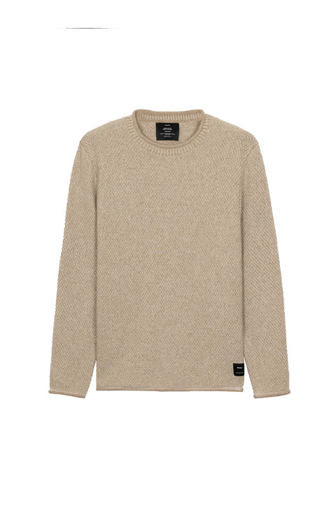 Finisterre Barents Jumper - Oatmeal- Front