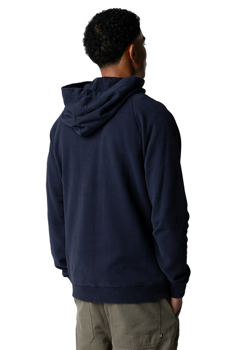 Finisterre Coho Hoodie - Navy- back