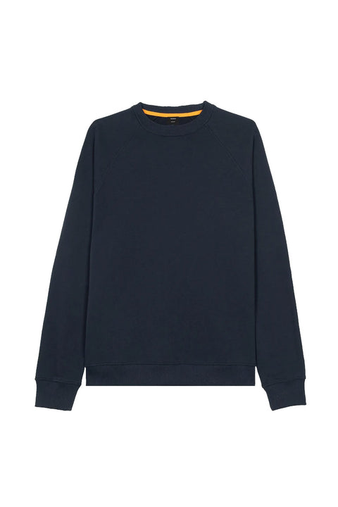 Finisterre Coho Sweatshirt - Navy- Front