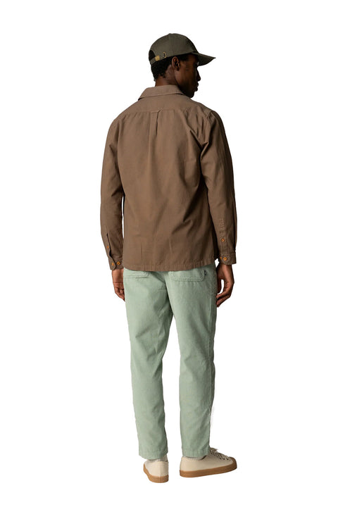 Finisterre Hendra L/S Shirt - Woodsmoke- Back