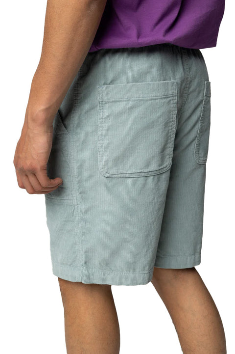 Finisterre Jetty Cord Short - Blue Stone - Back