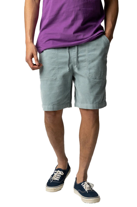 Finisterre Jetty Cord Short - Blue Stone