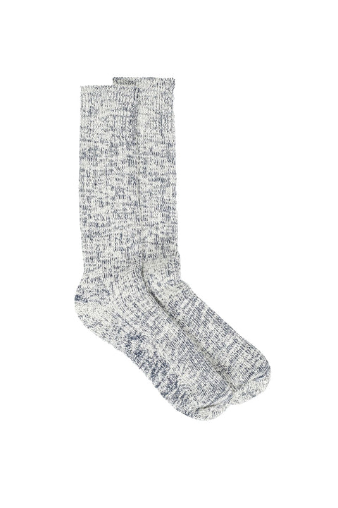 Finisterre Kelson Sock - Navy Marl- Full view