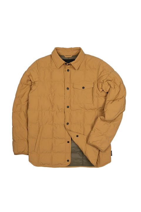 Finisterre Lapwing Shirt - Wheat- Front