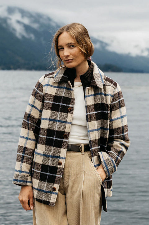 Finisterre Stowe Blanket Jacket - Calico Multi
