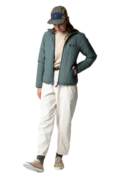 Finisterre Women's Firecrest Jacket - Deep Sea- Front