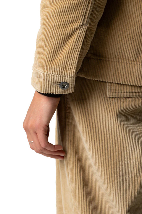 Finisterre Yarrel Cord Jacket - Flint - Cuff