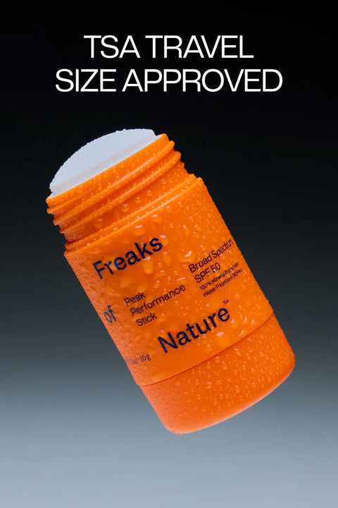 Freaks Of Nature Peak Performance SPF 50 Sun Stick Mineral Sunscreen - TSA Size Approved