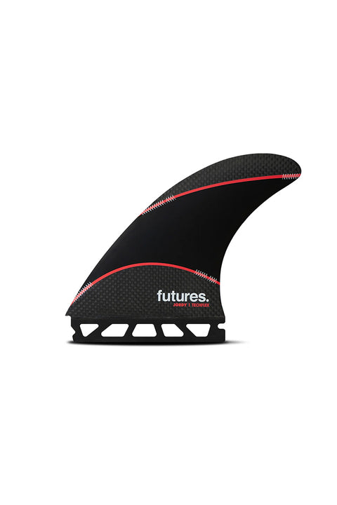 Futures Fins Jordy Signature Large Techflex Thruster Set - Black