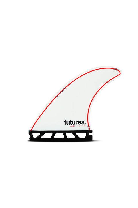 Futures Fins Jordy Signature Medium Thruster Set - White / Red
