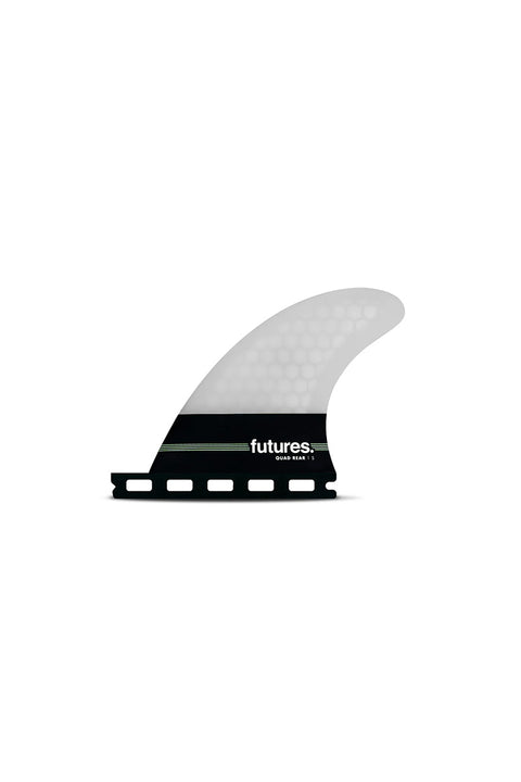 Futures Fins Neutral Small Quad Rear Fin Set - Grey