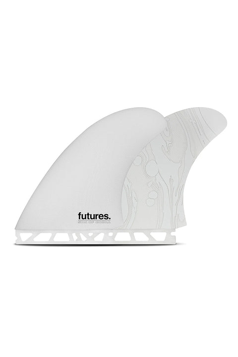 Futures Fins Son Of Cobra Twin Fin Set - Gray / Marble