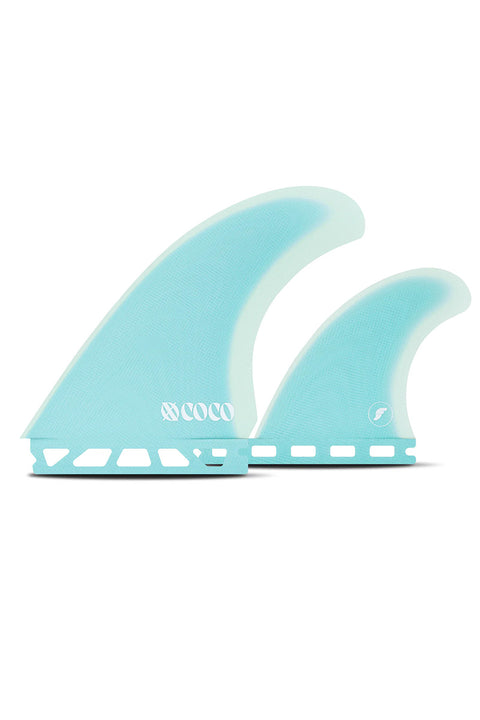 Futures Fins XO Coco Twin + 1 Fin - Blue