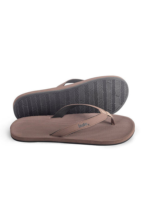 Indosole Men's ESSNTLS Flip Flops - Soil - 2