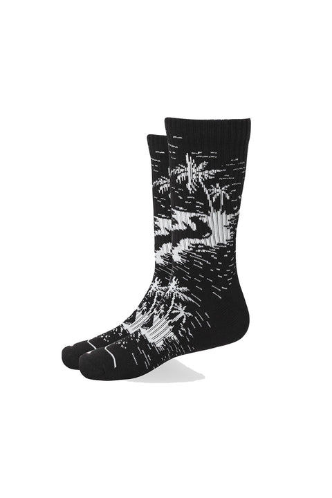 Katin Captain Sock - Black Wash- Front