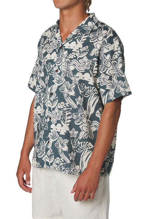 Katin Carver Shirt - Tempest Blue- side