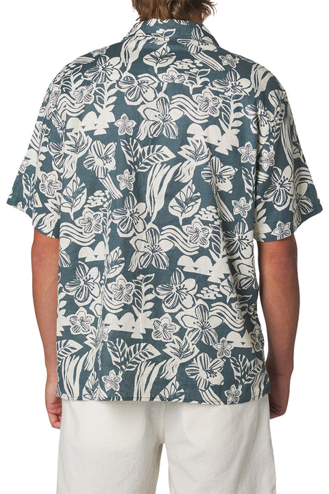 Katin Carver Shirt - Tempest Blue- Back
