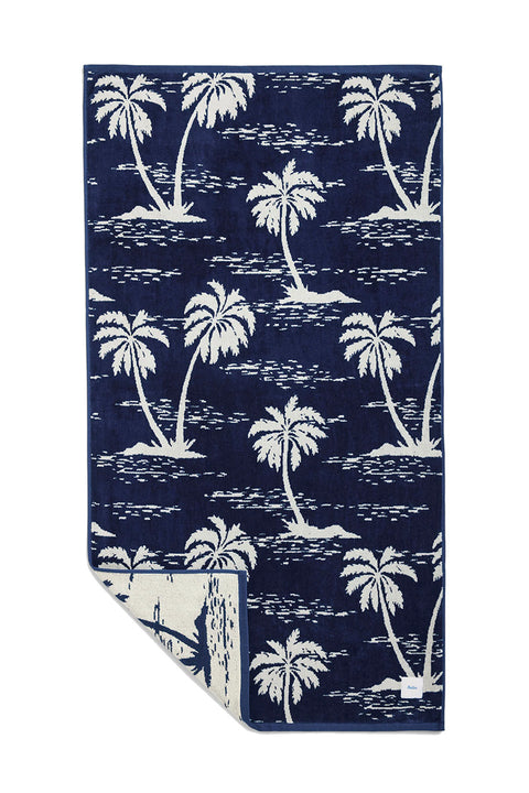 Katin Vincent Towel - Midnight Tide- Front