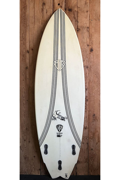 Used MR 5'10" 1980 Retro Pro Shortboard Surfboard - Bottom
