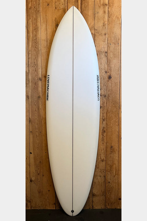 Love Machine 6'6" FM Surfboard - White