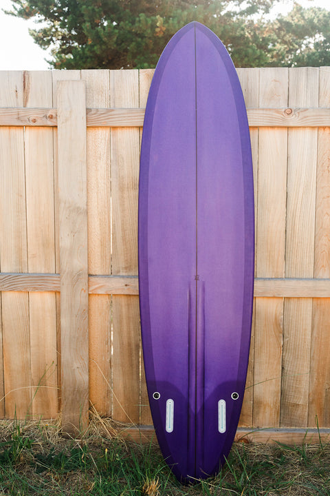 Love Machine 7'2" FM Surfboard - Bottom