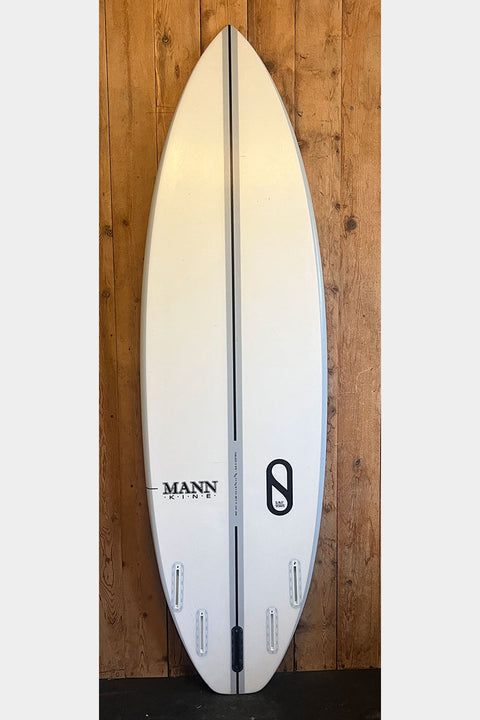 Used Mann Kine 6'2" FRK Shortboard Surfboard - Bottom