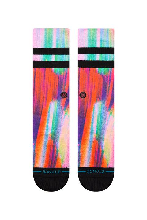 Stance X Melissa Poly Crew Socks - Roma - Multi- Front view