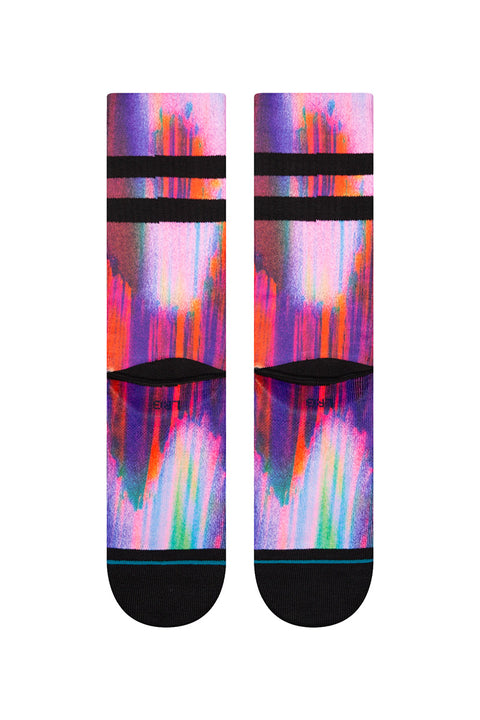 Stance X Melissa Poly Crew Socks - Roma - Multi- Bottom view