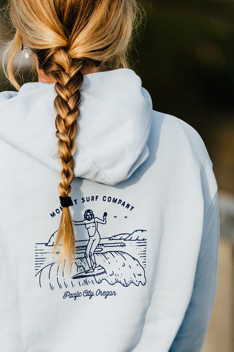 Moment Lady Glider Hoodie - Powder Blue