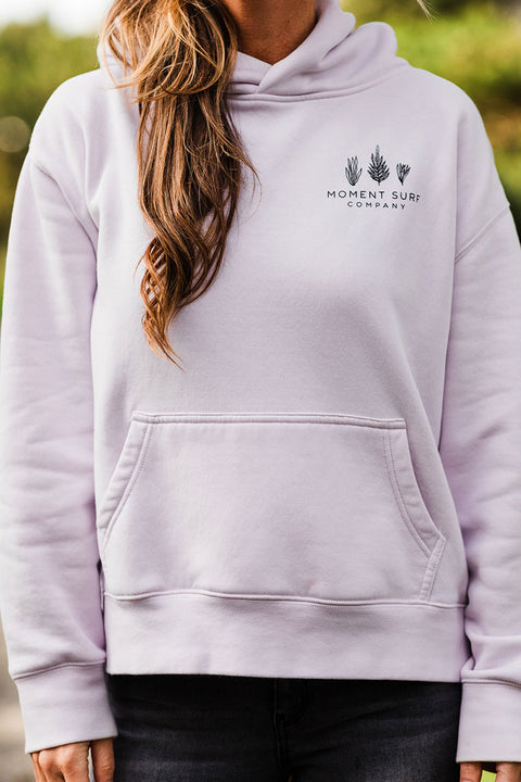 Moment Kelp Friends Hoodie - Orchid - Front Closer