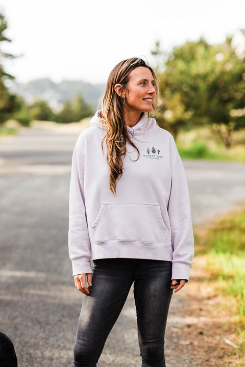 Moment Kelp Friends Hoodie - Orchid - Front