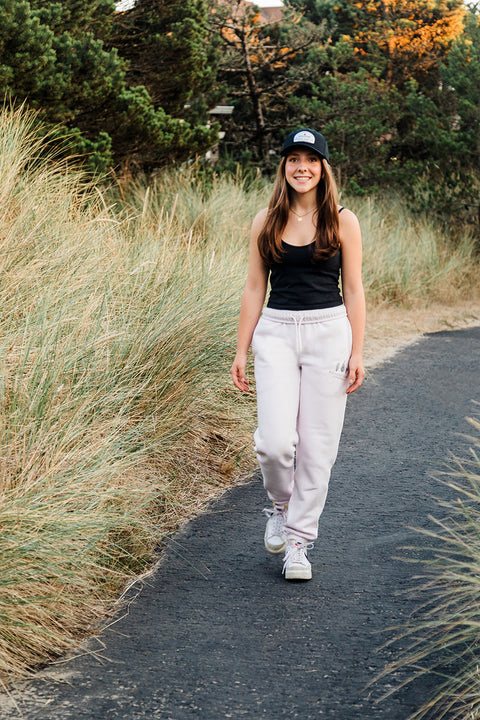 Moment Women's Kelp Friends Sweatpant - Orchid - Full