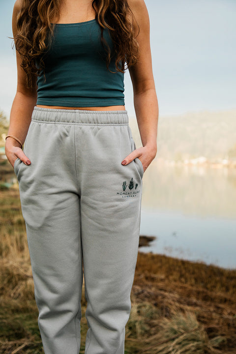 Moment Women's Kelp Friends Sweatpant - Storm