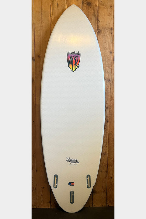 Lib Tech X Mayhem California Twin Pin 5'9" Surfboard - Bottom