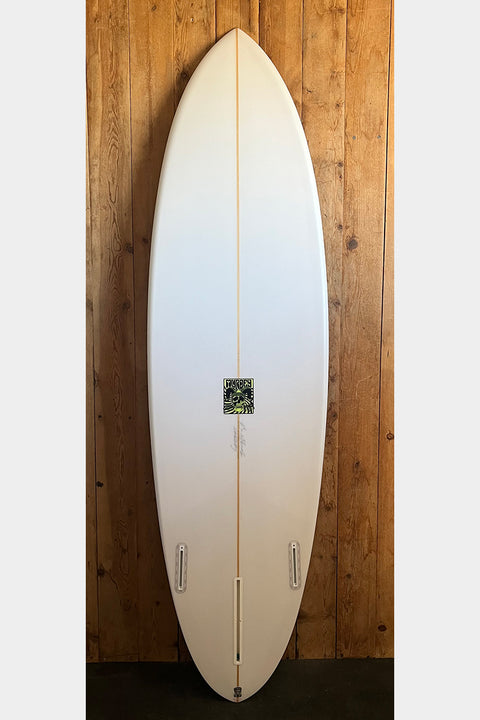 Murdey Larold  6'6" Mid-Length Surfboard - Bottom