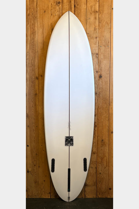 Murdey Larold 6'7" Mid-Length Surfboard - Bottom