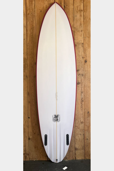 Murdey Happy Family 7'0" Mid-Length Surfboard - Bottom