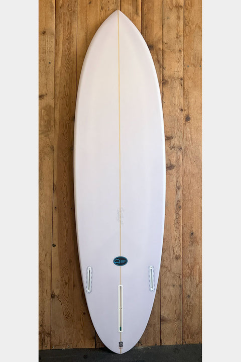 Murdey Larold  6'6" Mid-Length Surfboard - Bottom