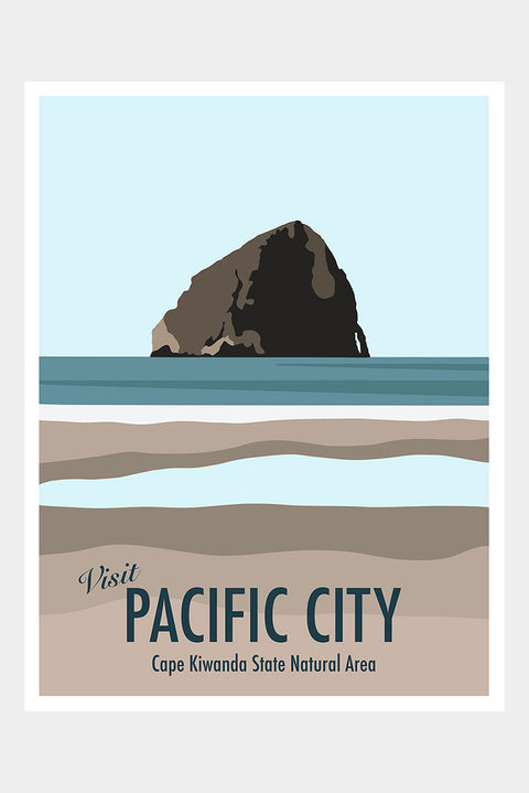 Muted Colors 8" x 10" Travel Poster Prints