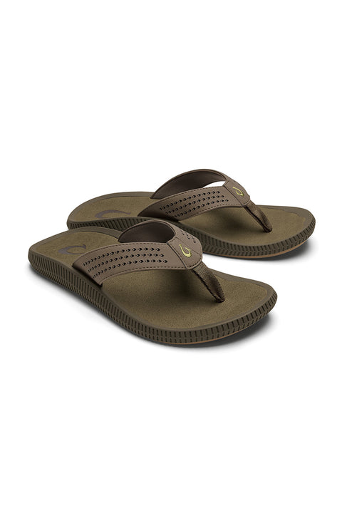 Olukai Ulele Sandal - Mustang / Mineral- Front