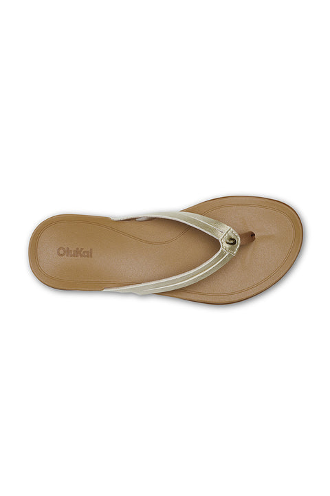 Olukai Women's Ho'opio Hui Sandals - Bubbly / Sahara- Top