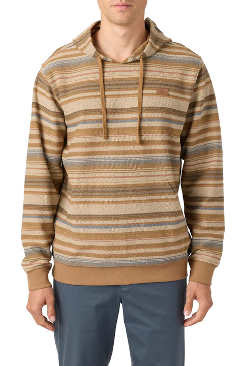 O'Neill Bavaro Stripe Pullover - Dark Khaki