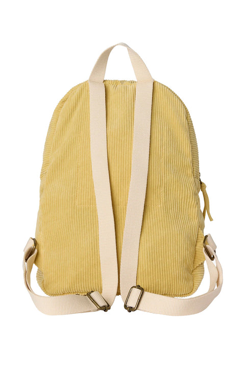 O'Neill Brightside Mini Cord Backpack - Straw- Back