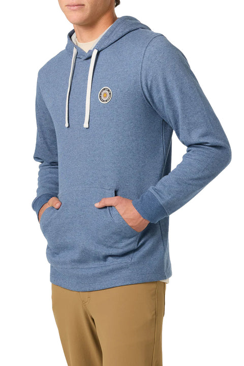 O'Neill Cantina Hooded Textured Knit - Blue Mirage - Side