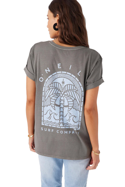 O'Neill Coco Dreaming Tee - Smoked Pearl- Back