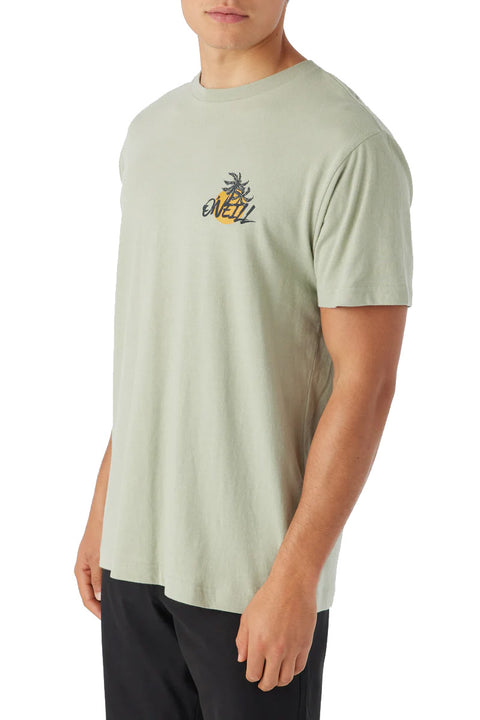 O'Neill Dead Shred Tee - Seagrass- Side