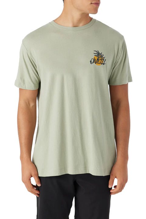 O'Neill Dead Shred Tee - Seagrass- Front