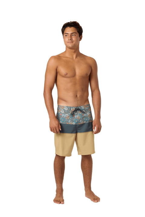 O'neill Hyperfreak Heat Block 19" Boardshort - Antelope- Front